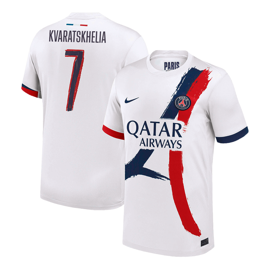 PSG KVARATSKHELIA #7 Away Jersey 2024/25 - UCL Edition - Football Shirt | SmartJerseys | Official Quality