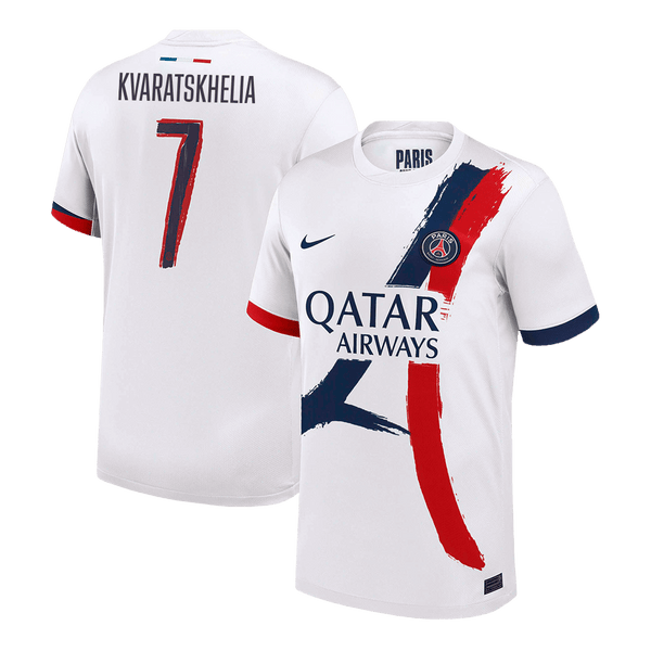 PSG KVARATSKHELIA #7 Away Jersey 2024/25 - UCL Edition - Football Shirt | SmartJerseys | Official Quality