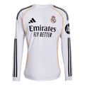 Real Madrid Long Sleeve Home Soccer Jersey 2025/26 - Football Shirt | SmartJerseys | Official Quality