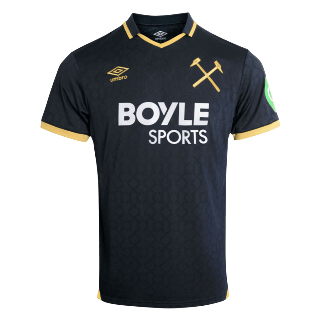 West Ham United Third Away Soccer Jersey 2025/26 - Football Shirt | SmartJerseys | Official Quality
