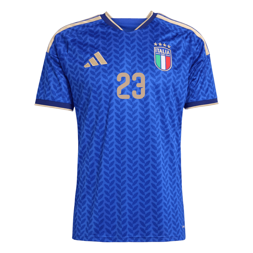 BASTONI #23 Italy Home Soccer Jersey World Cup 2026 Blue