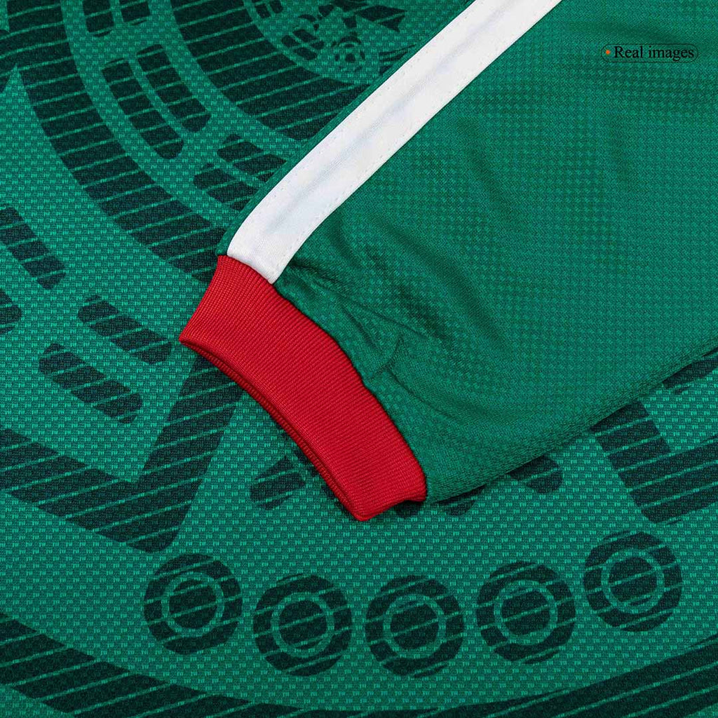 Camiseta de fútbol local de manga larga de México 2026