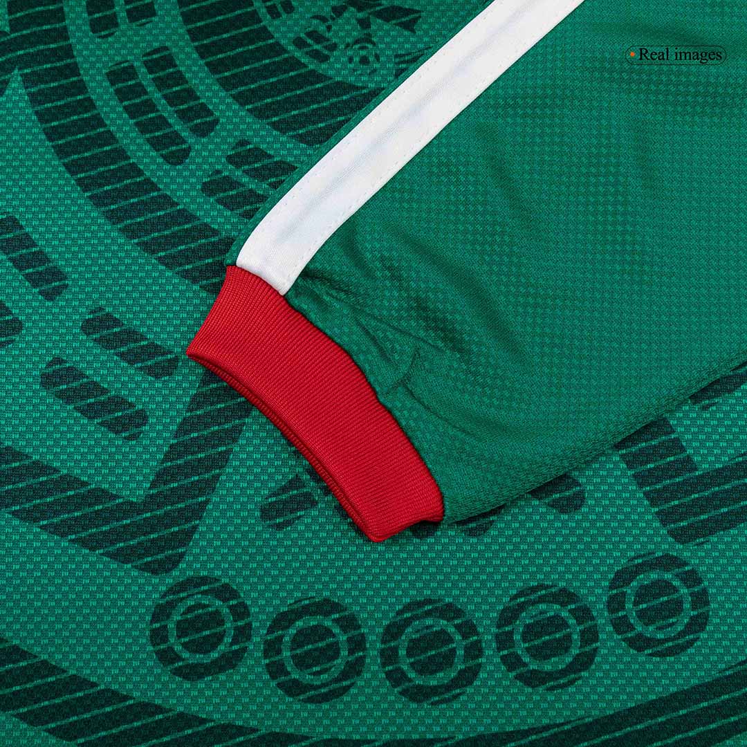 Camiseta de fútbol local de manga larga de México 2026