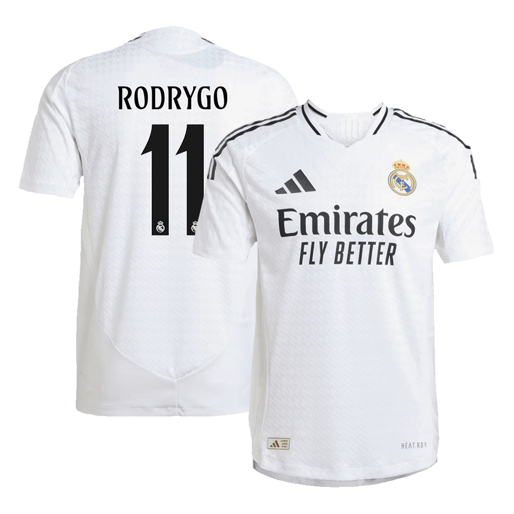 Real Madrid RODRYGO #11 Home Jersey Authentic - Football Shirt | SmartJerseys | Official Quality