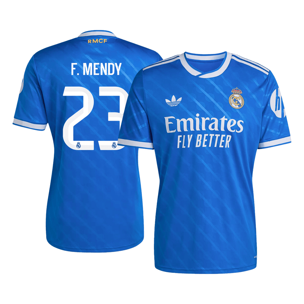 Real Madrid F. MENDY #23 Third Away Soccer Jersey 2025/26 - Football Shirt | SmartJerseys | Official Quality