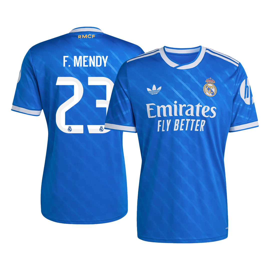 Real Madrid F. MENDY #23 Third Away Soccer Jersey 2025/26 - Football Shirt | SmartJerseys | Official Quality