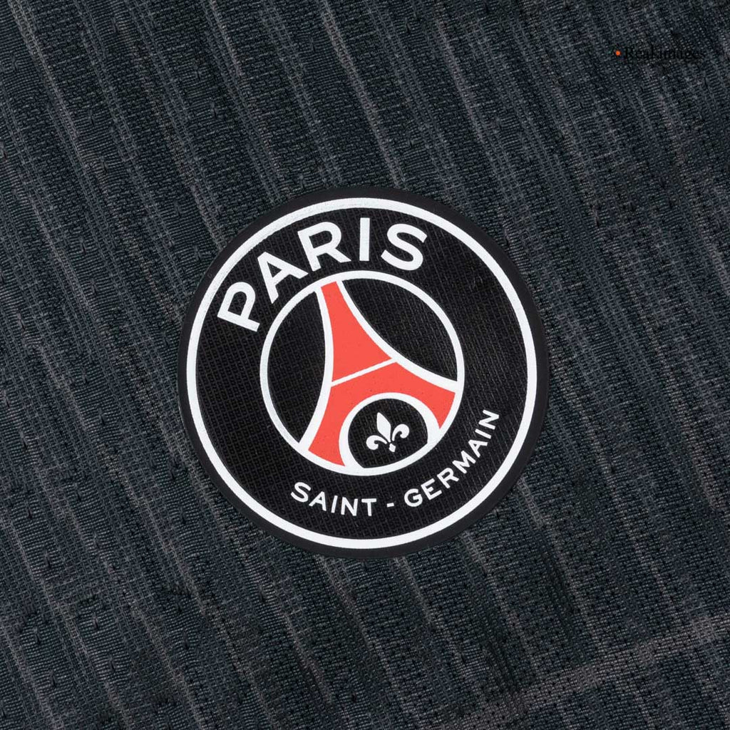 Player Version PSG Fourth Soccer Jersey 25/26 Black