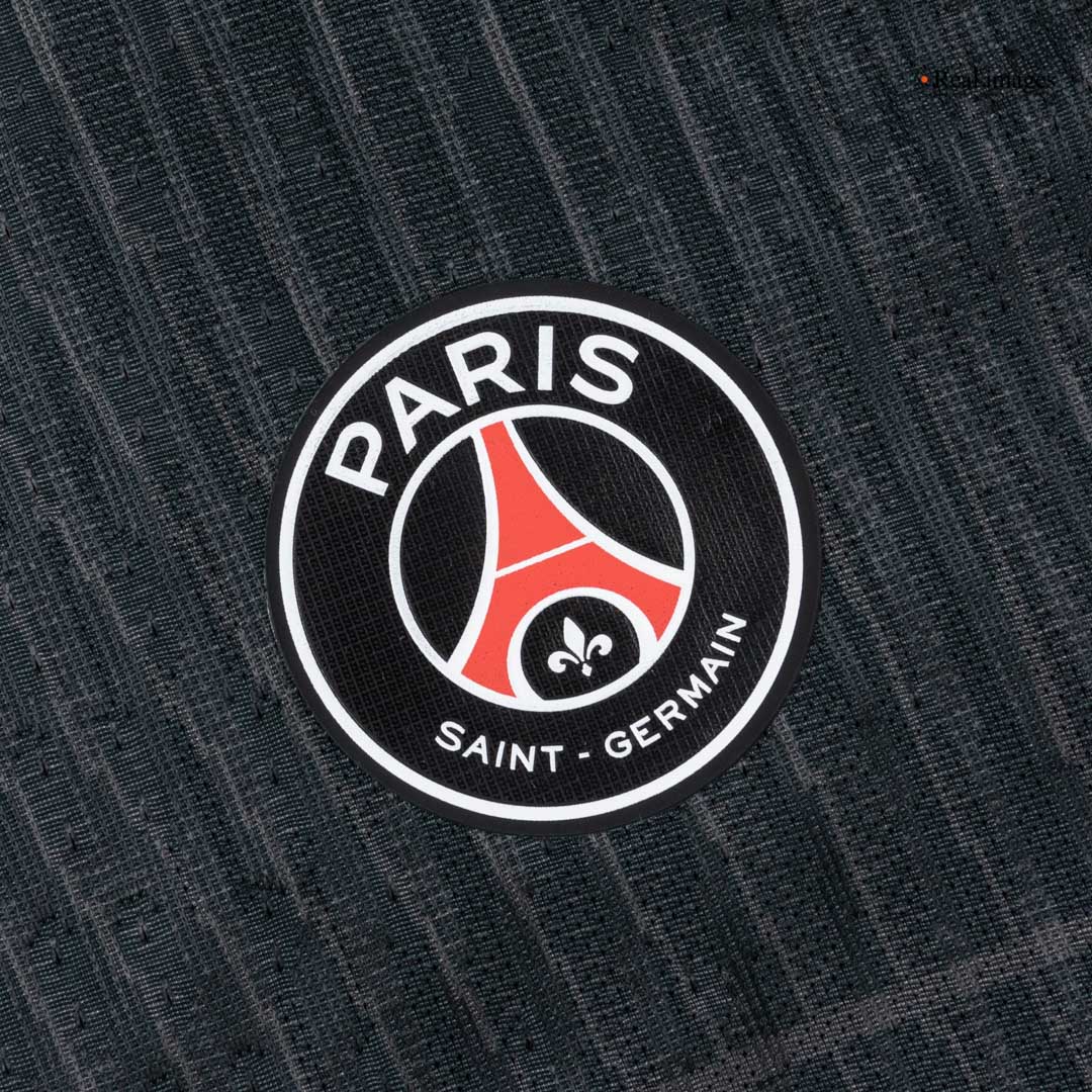 Player Version PSG Fourth Soccer Jersey 25/26 Black