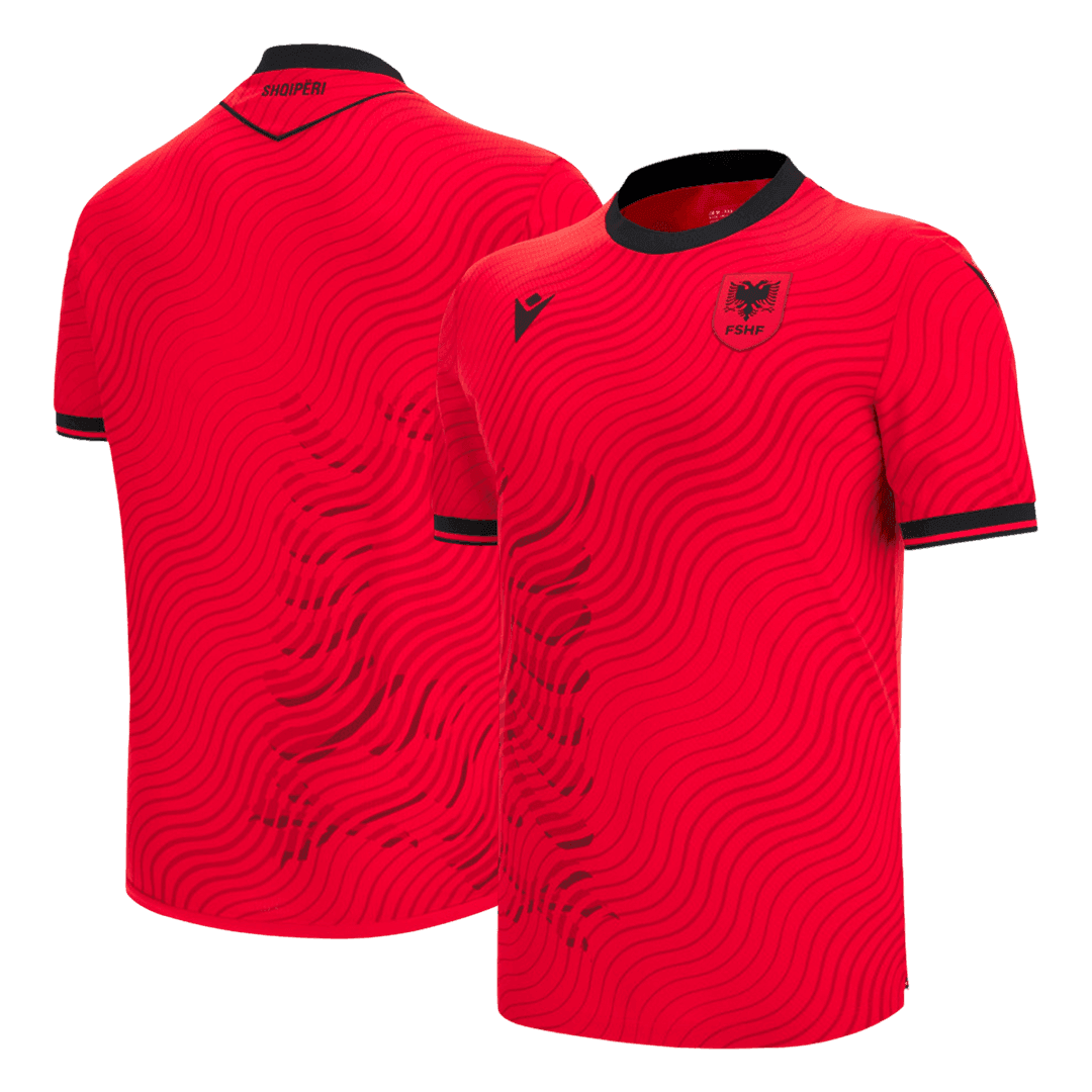 Albania Home Soccer Jersey World Cup 2026 Red