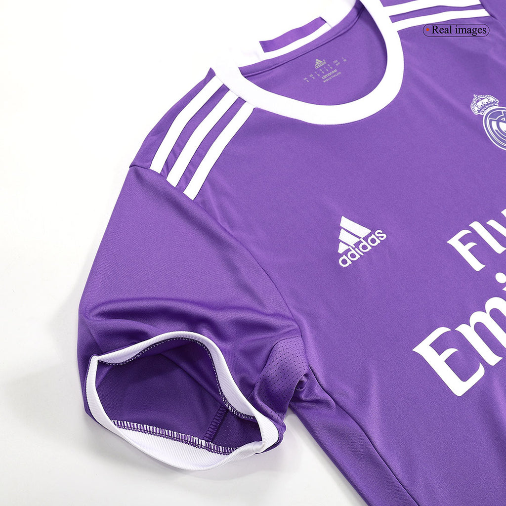 Real Madrid BENZEMA #9 Away Soccer Jersey Retro 2016/17