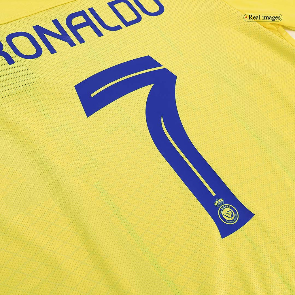 Camiseta Al Nassr RONALDO #7 Primera equipación 2023/24 