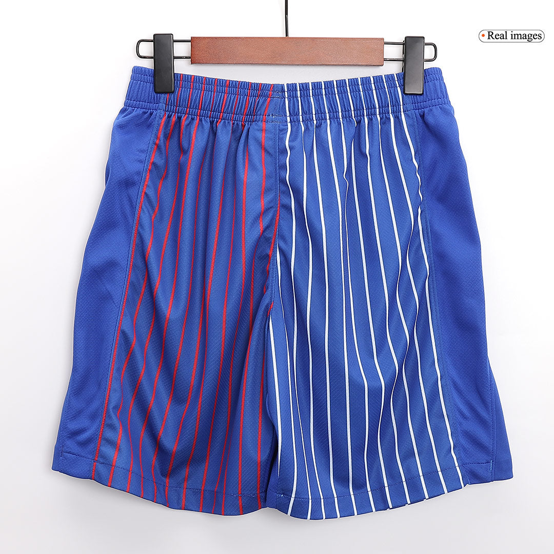 Shorts de football extérieurs de l'équipe de France 2024