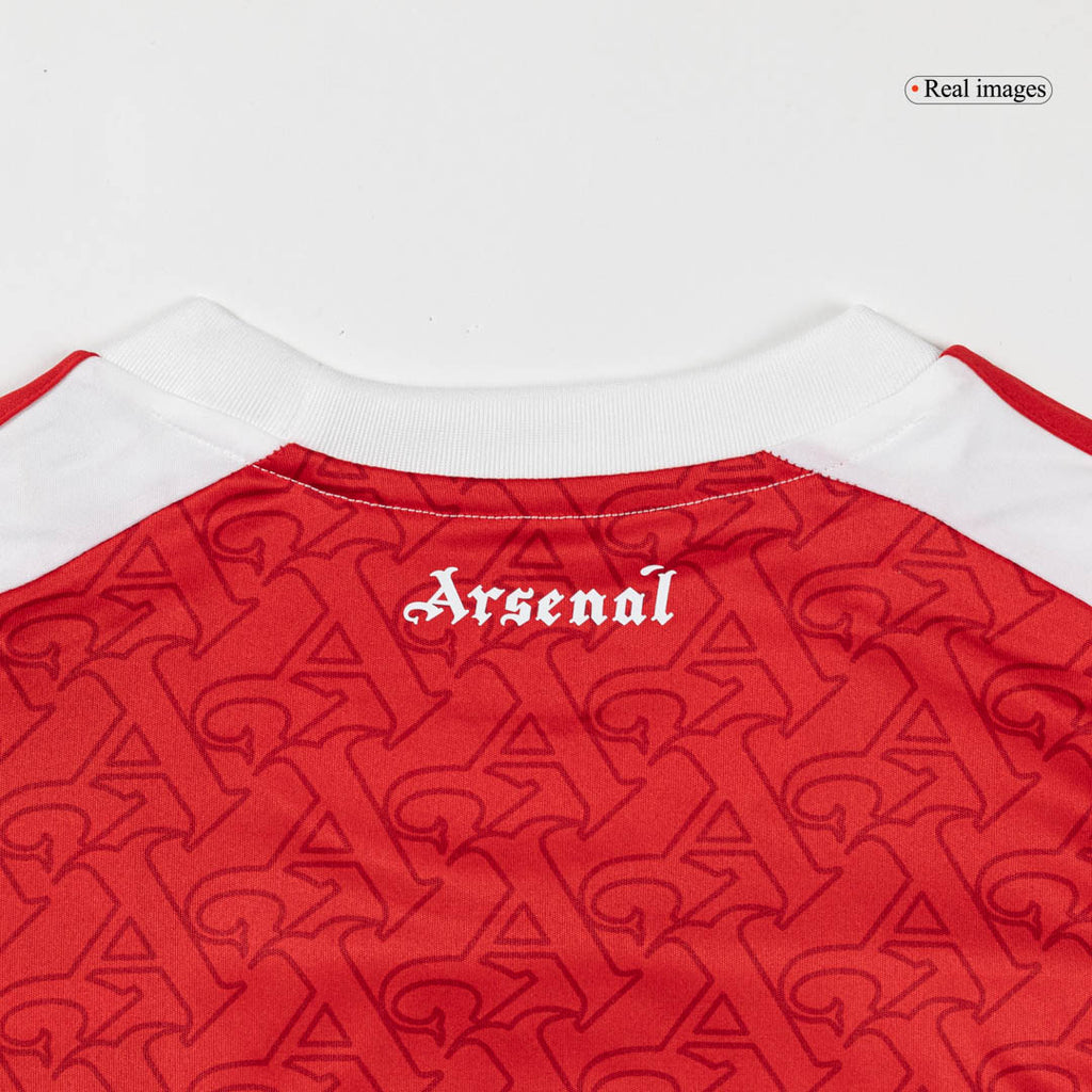 Maillot domicile Arsenal 2025/26 rouge, numéro 41 (RICE)