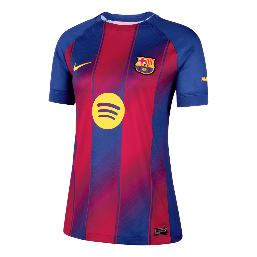 Women's Barcelona Home Soccer Jersey 2025/26 - Football Shirt | SmartJerseys | Official Quality