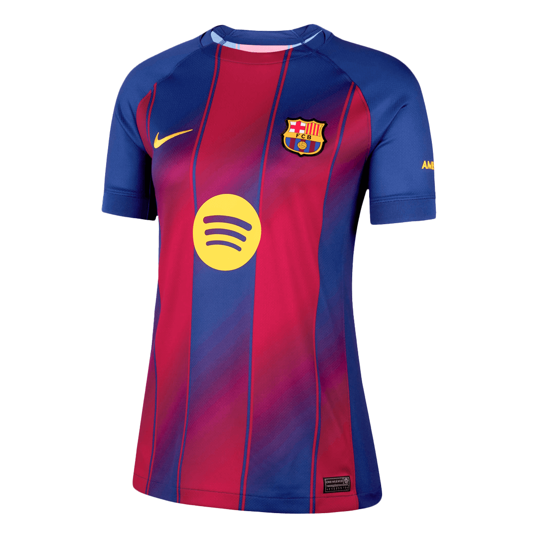 Women's Barcelona Home Soccer Jersey 2025/26 - Football Shirt | SmartJerseys | Official Quality
