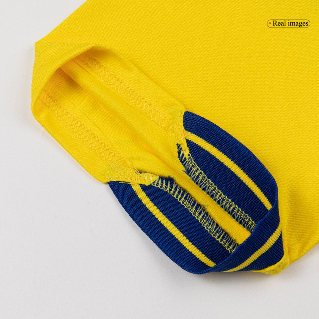Sweden Home Soccer Jersey World Cup 2026 Yellow