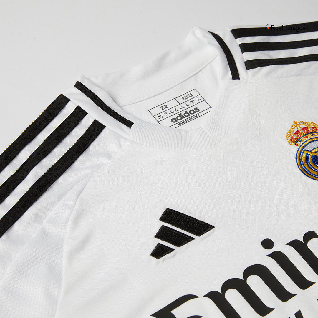 Real Madrid Home Jersey Kit 2024/25 Kids(Jersey+Shorts)