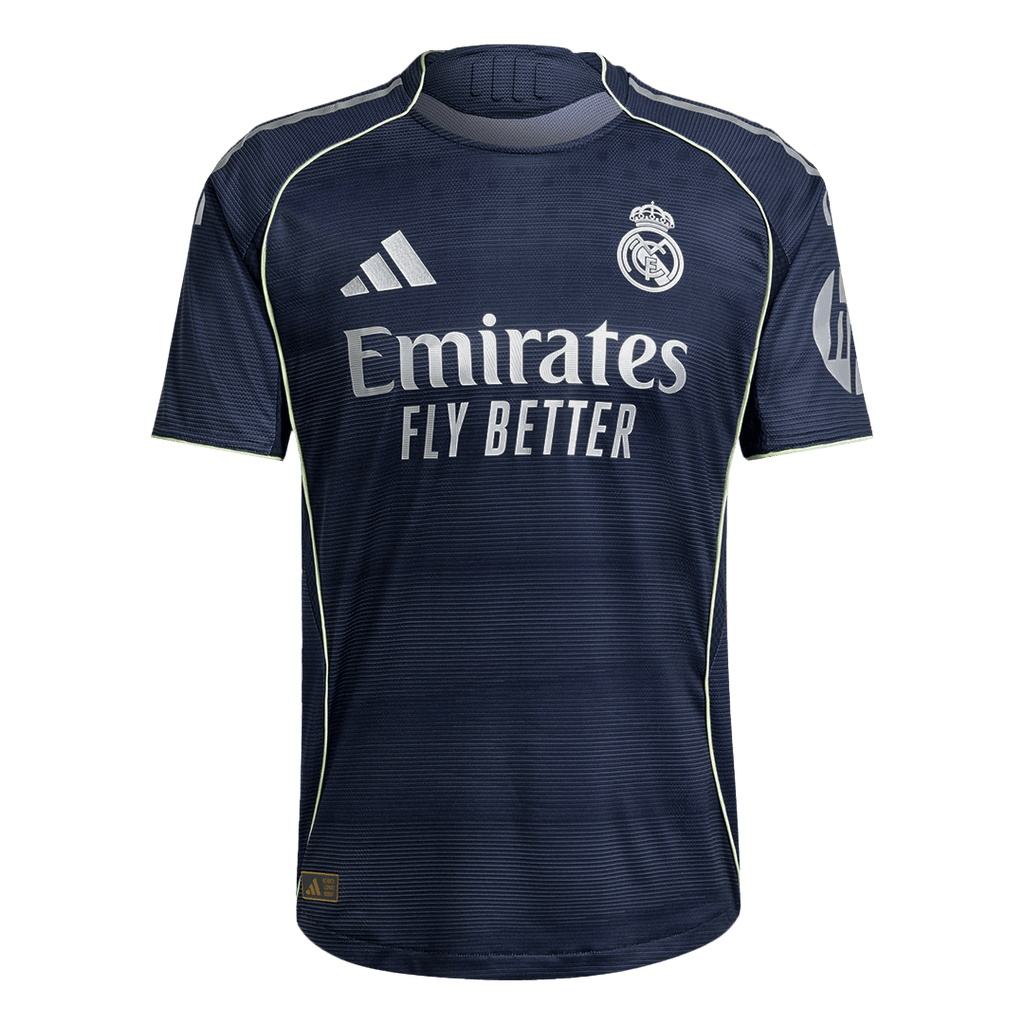 Real Madrid Away Soccer Jersey Authentic 2025/26 - Football Shirt | SmartJerseys | Official Quality