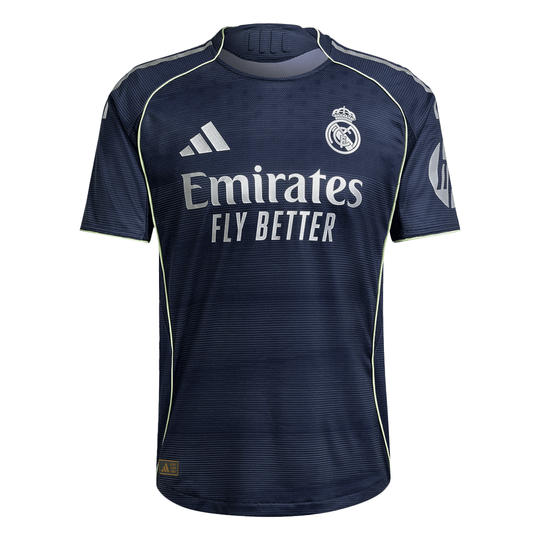 Real Madrid Away Soccer Jersey Authentic 2025/26 - Football Shirt | SmartJerseys | Official Quality