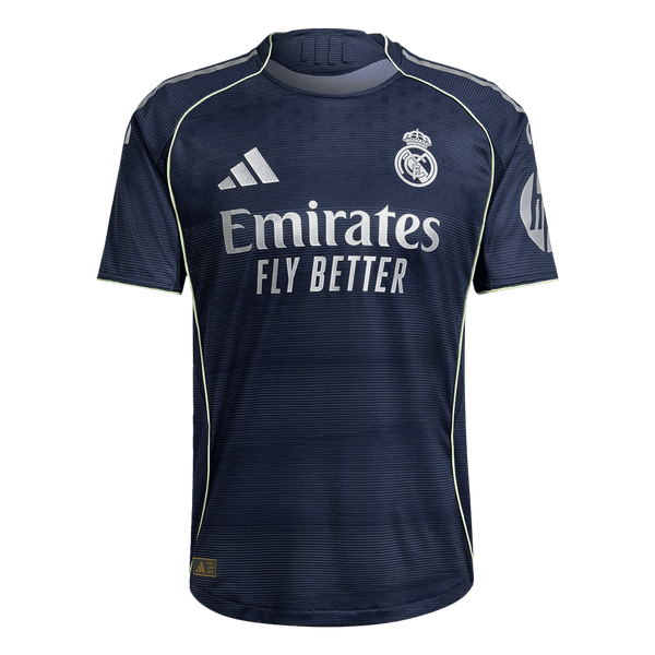 Real Madrid Away Soccer Jersey Authentic 2025/26 - Football Shirt | SmartJerseys | Official Quality
