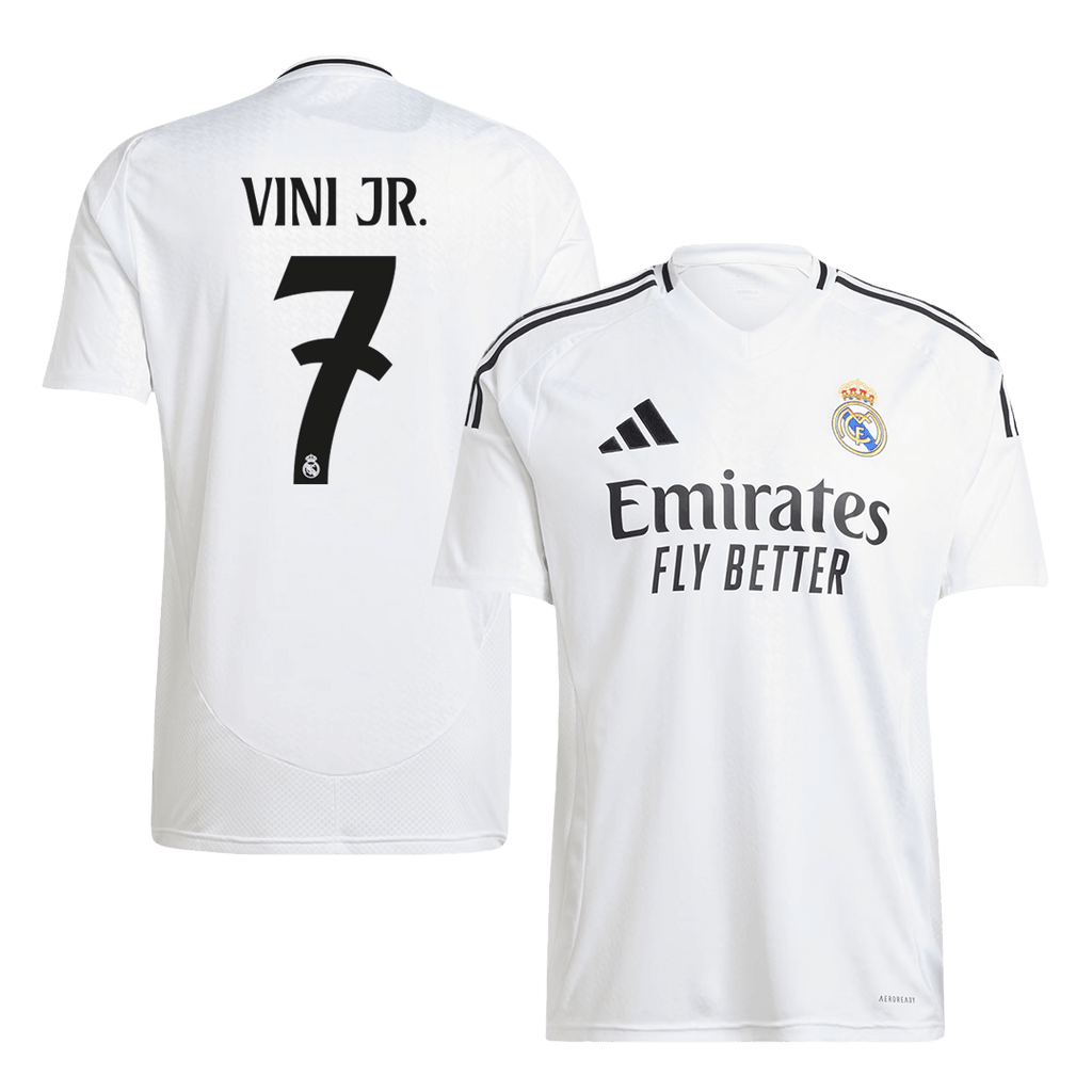 Real Madrid VINI JR. #7 Home Jersey 2024/25 - Football Shirt | SmartJerseys | Official Quality