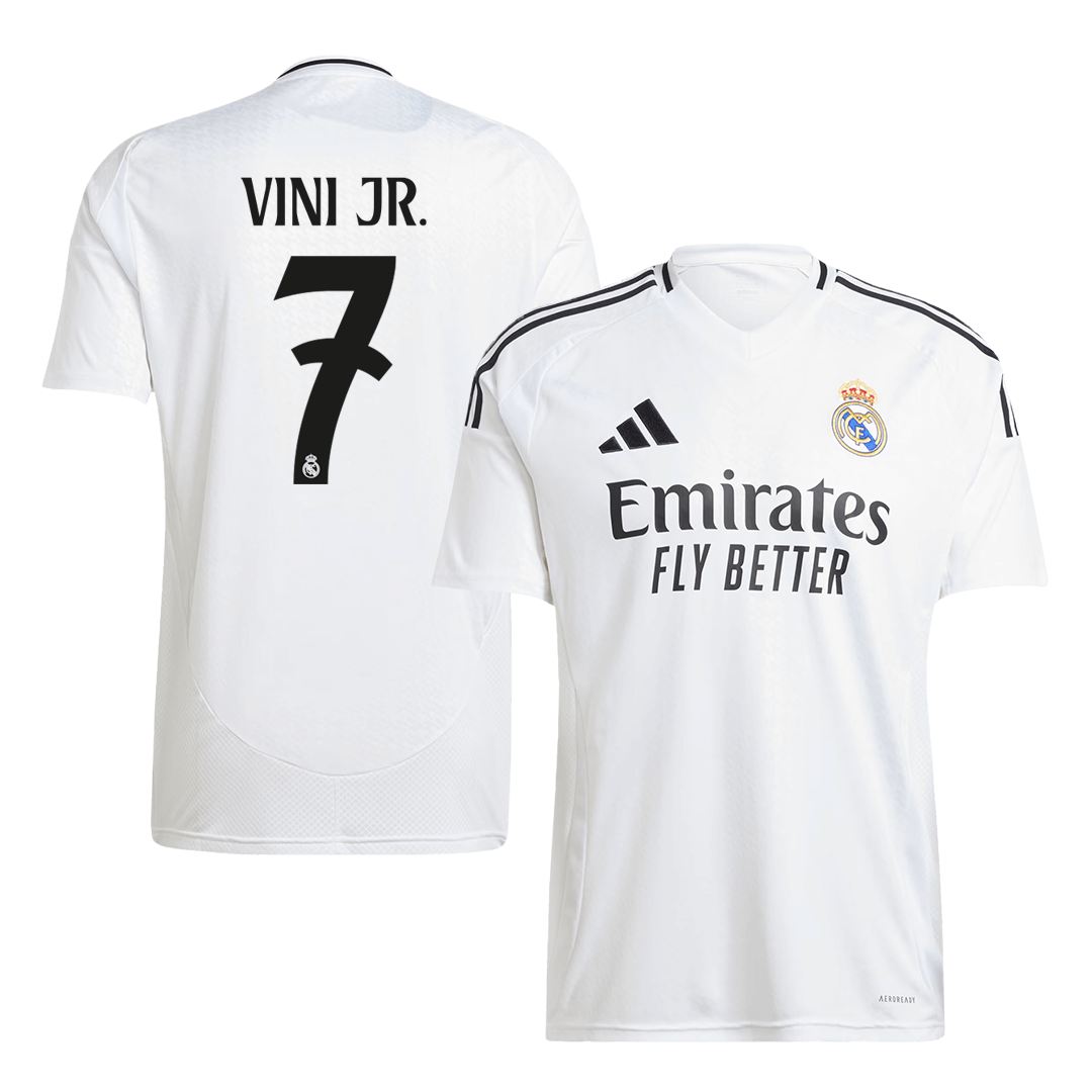 Real Madrid VINI JR. #7 Home Jersey 2024/25 - Football Shirt | SmartJerseys | Official Quality