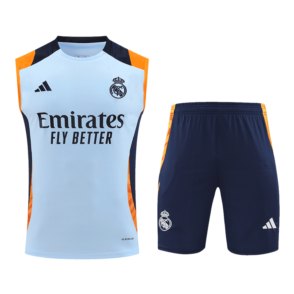 Real Madrid Pre-Match Jersey Kit 2024/25 (Jersey+Shorts) - Football Shirt | SmartJerseys | Official Quality