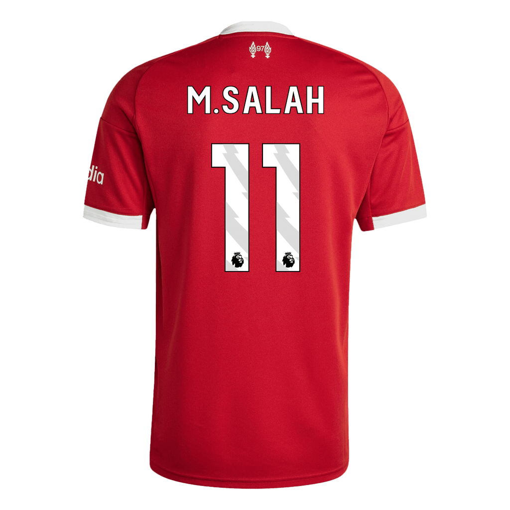 Liverpool M.SALAH #11 Home Soccer Jersey 2025/26