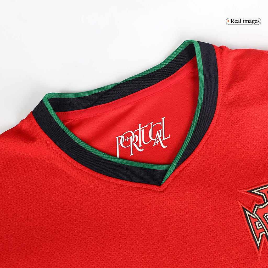 Camiseta Portugal R.LEÃO #17 Primera Equipación EURO 2024