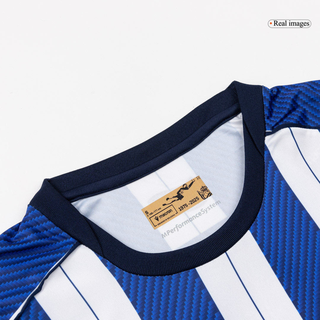 Maillot domicile de la Real Sociedad 2025/26
