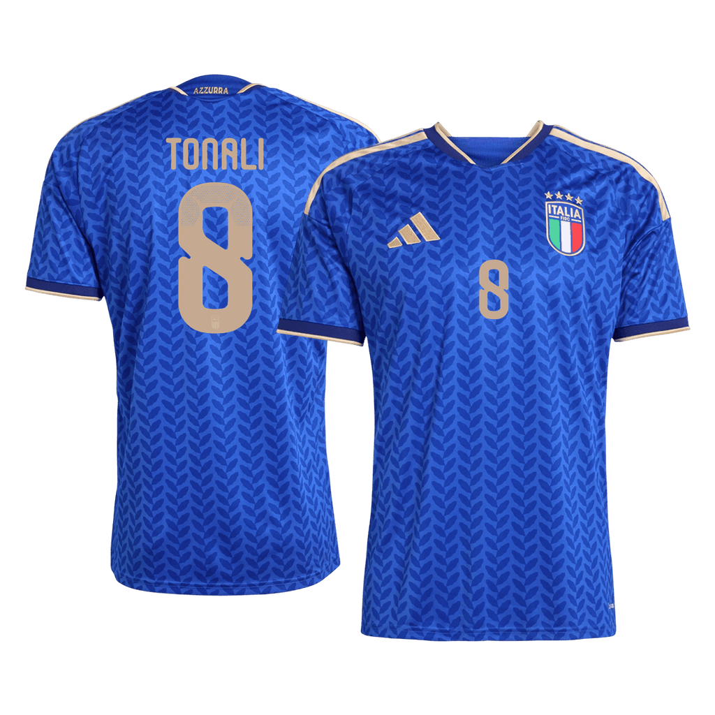 TONALI #8 Italy Home Soccer Jersey World Cup 2026 Blue - Football Shirt | SmartJerseys | Official Quality