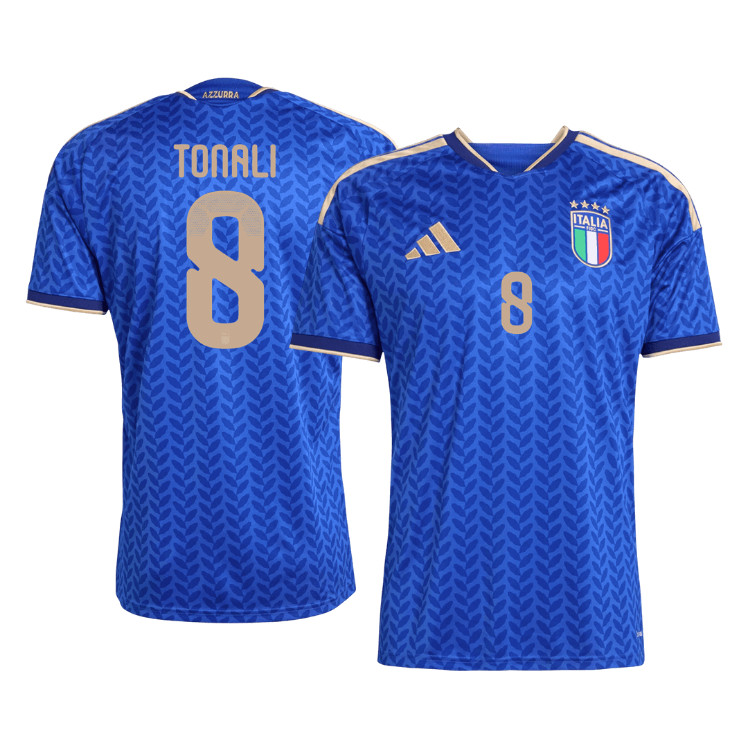 TONALI #8 Italy Home Soccer Jersey World Cup 2026 Blue - Football Shirt | SmartJerseys | Official Quality