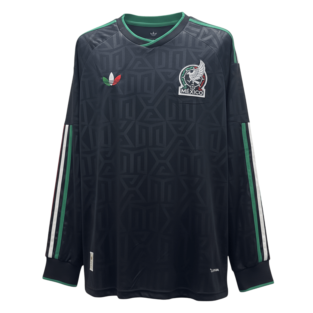 Mexico Long Sleeve Soccer Jersey 2026 - Football Shirt | SmartJerseys | Official Quality