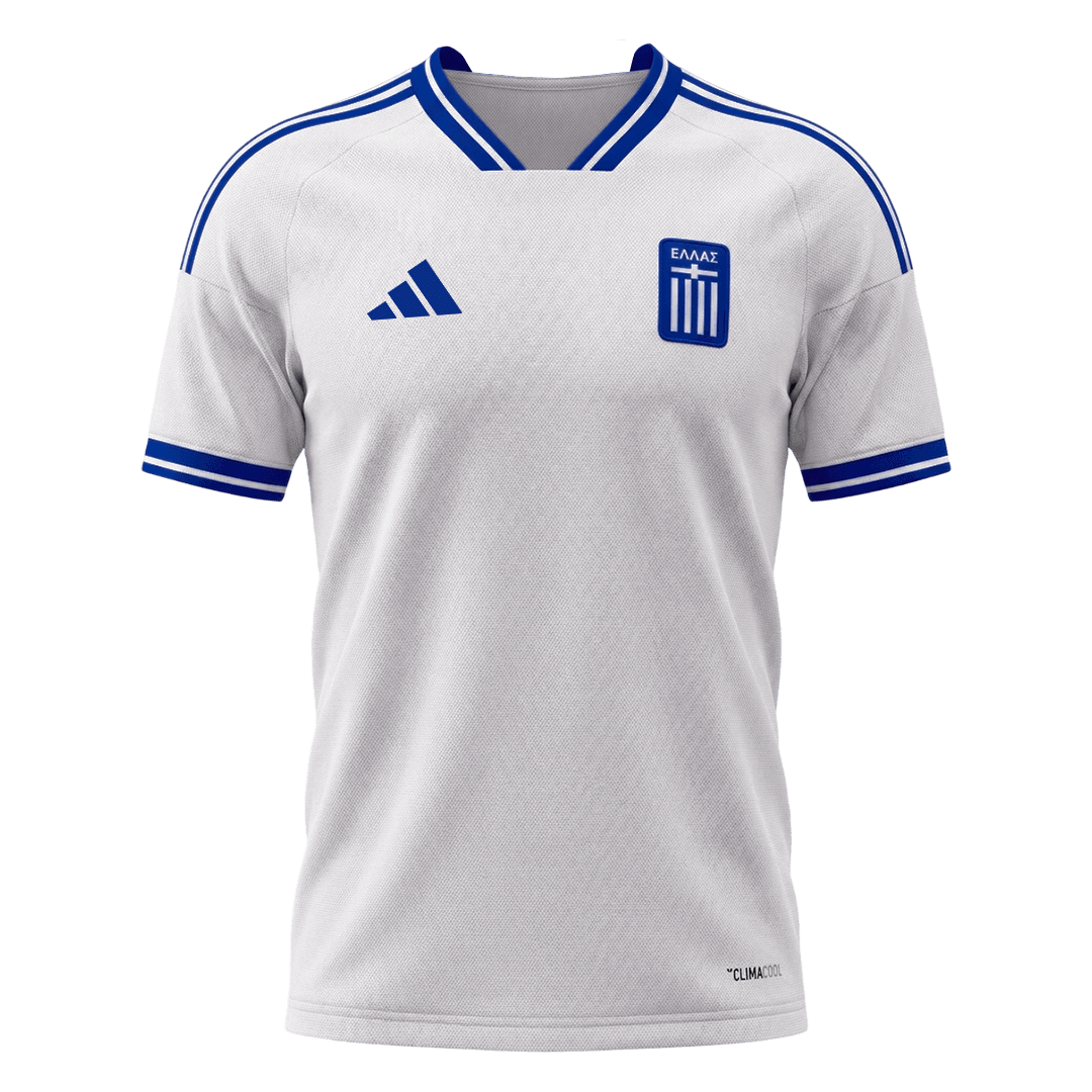 Camiseta de fútbol local de Grecia para la Copa Mundial 2026, blanca