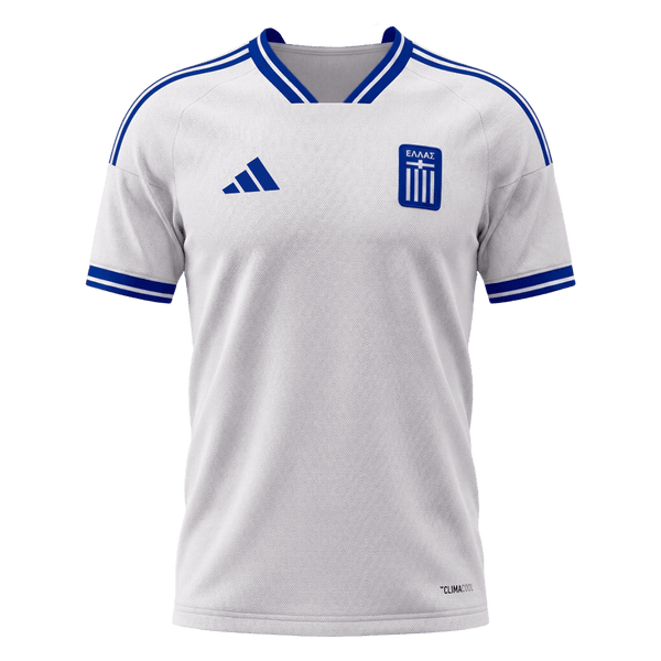 Greece Home Soccer Jersey World Cup 2026 White