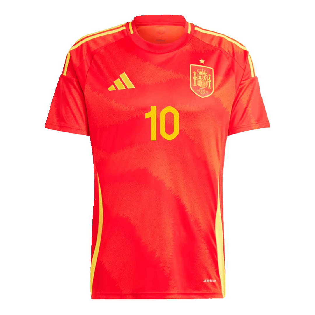 España OLMO #10 Camiseta local EURO 2024