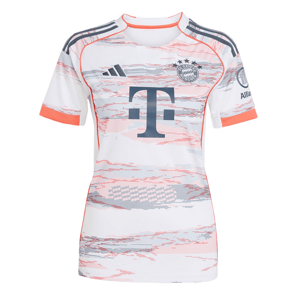 Women's Bayern Munich Away Soccer Jersey 2025/26 White - Football Shirt | SmartJerseys | Official Quality