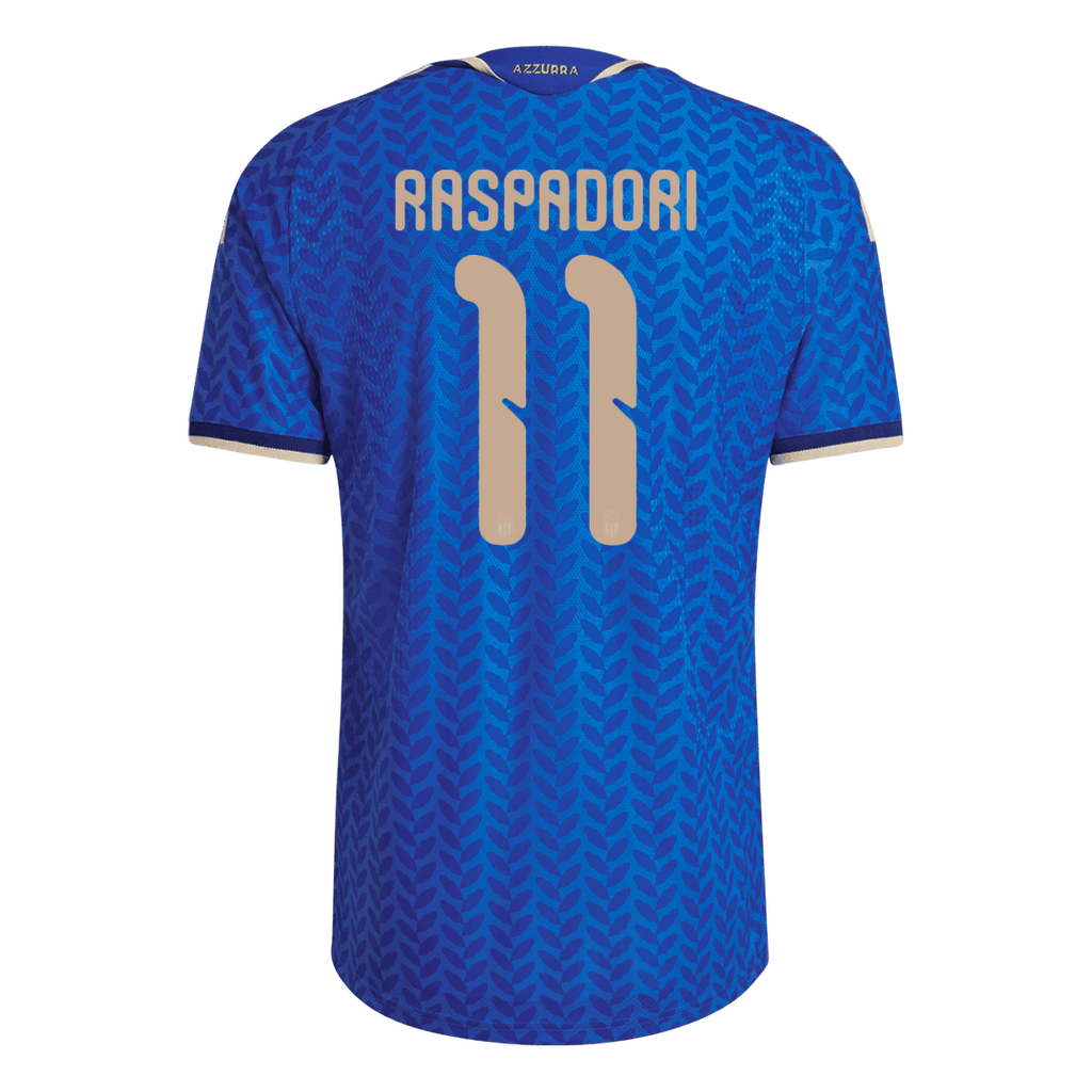 Camiseta de fútbol local italiana Raspadori #11 auténtica 2026