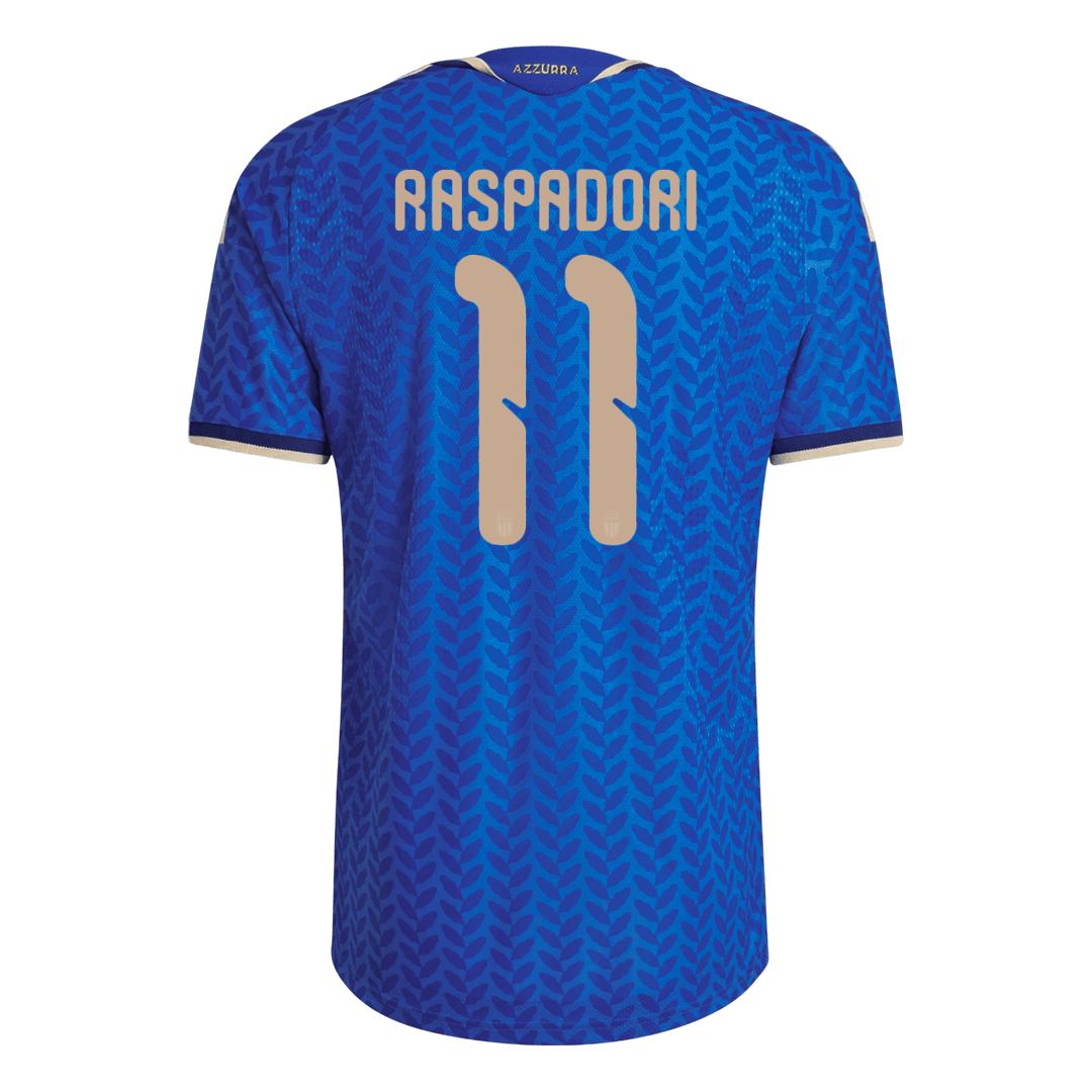 Camiseta de fútbol local italiana Raspadori #11 auténtica 2026