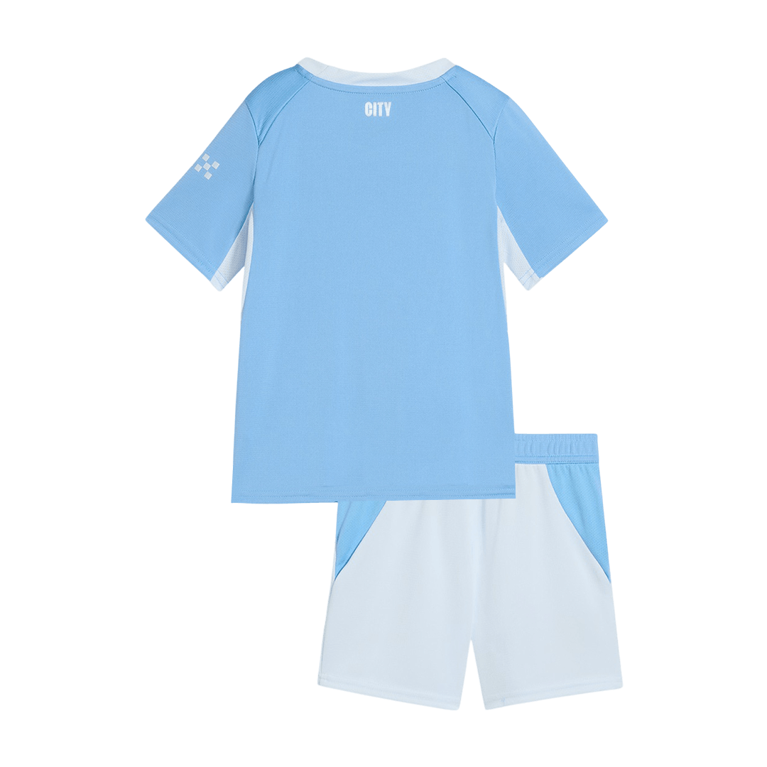 Kids Manchester City Home Jersey Kit 2026/27