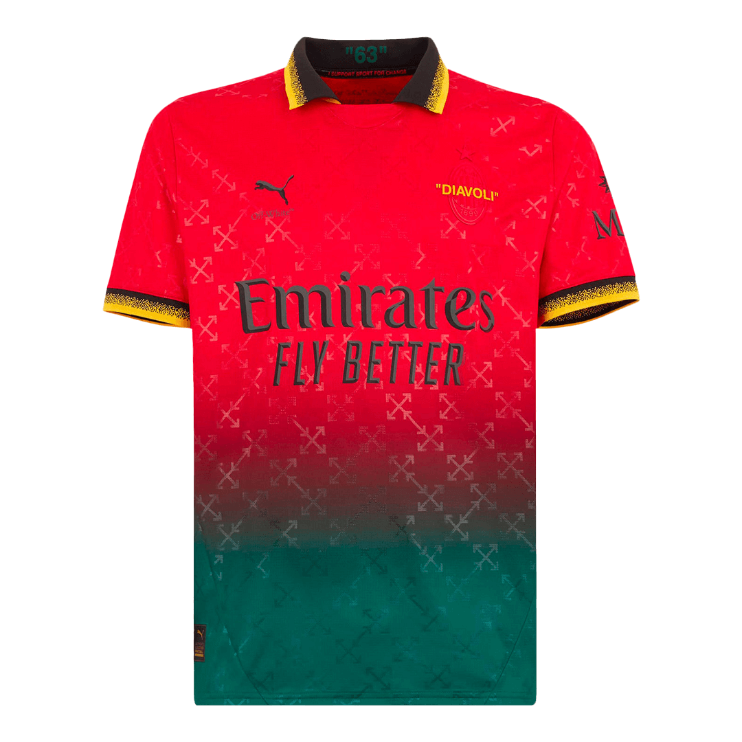 AC Milan Fourth Away Goalkeeper Soccer Jersey 2024/25 - Red - Football Shirt | SmartJerseys | Official Quality