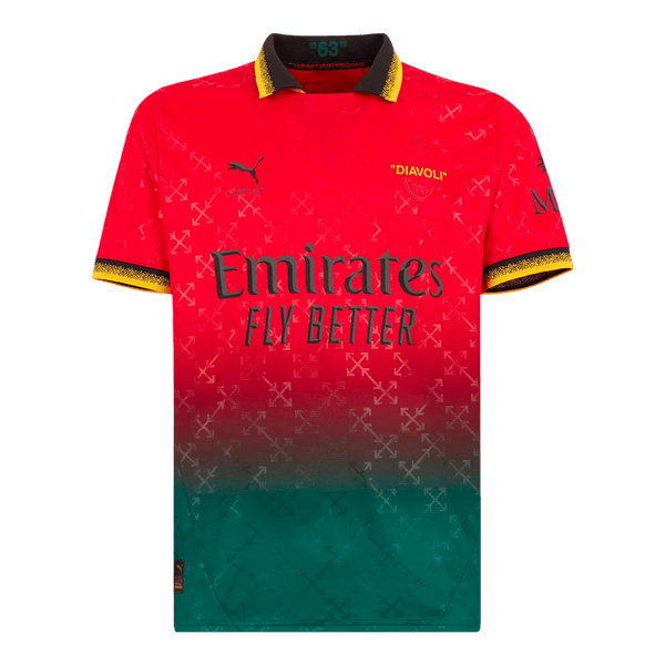AC Milan Fourth Away Goalkeeper Soccer Jersey 2024/25 - Red - Football Shirt | SmartJerseys | Official Quality