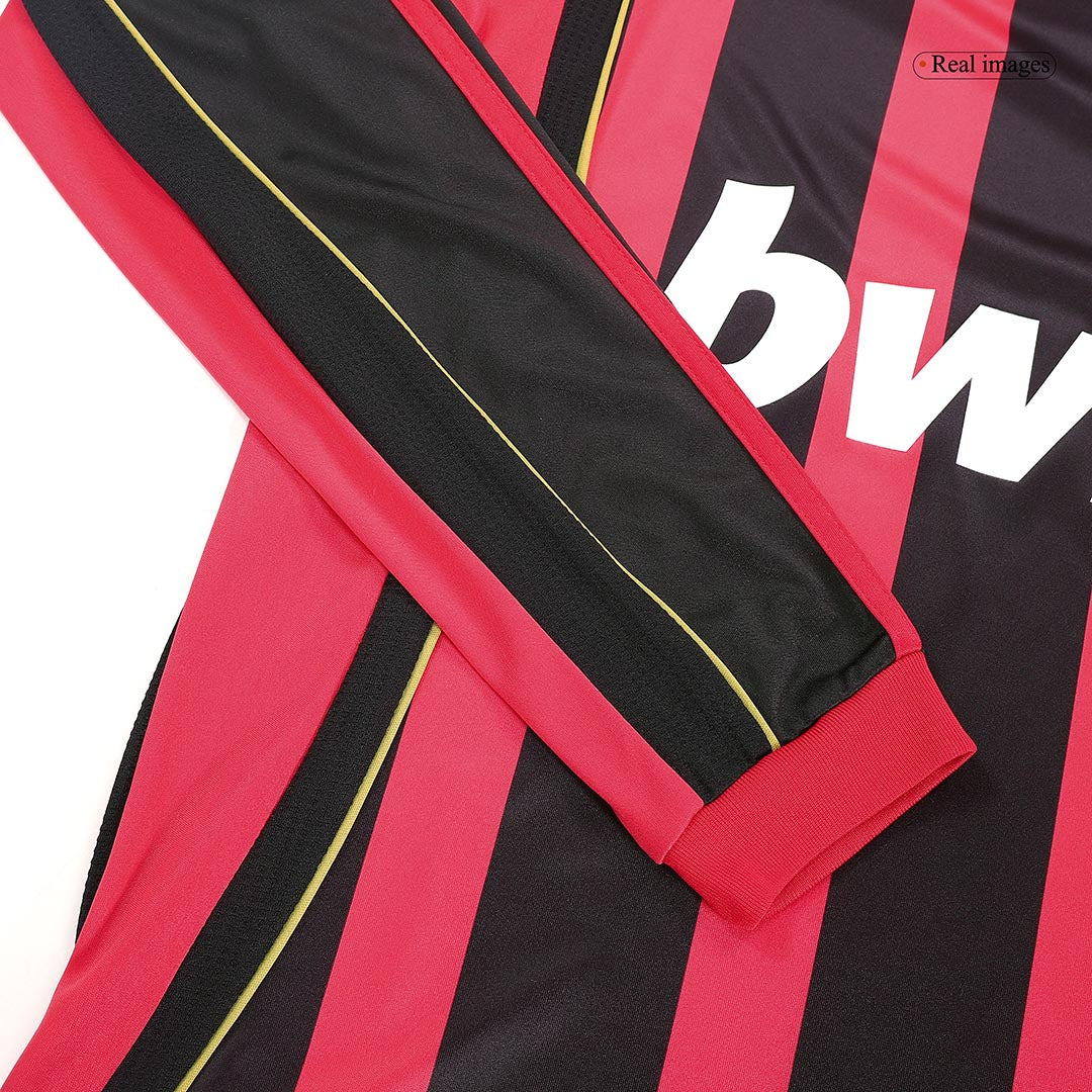 AC Milan KAKA' #22 Home Jersey Retro 2006/07 - Long Sleeve