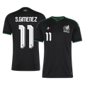 S.GIMENEZ #11 Player Version Mexico Third Soccer Jersey World Cup 2026 Black