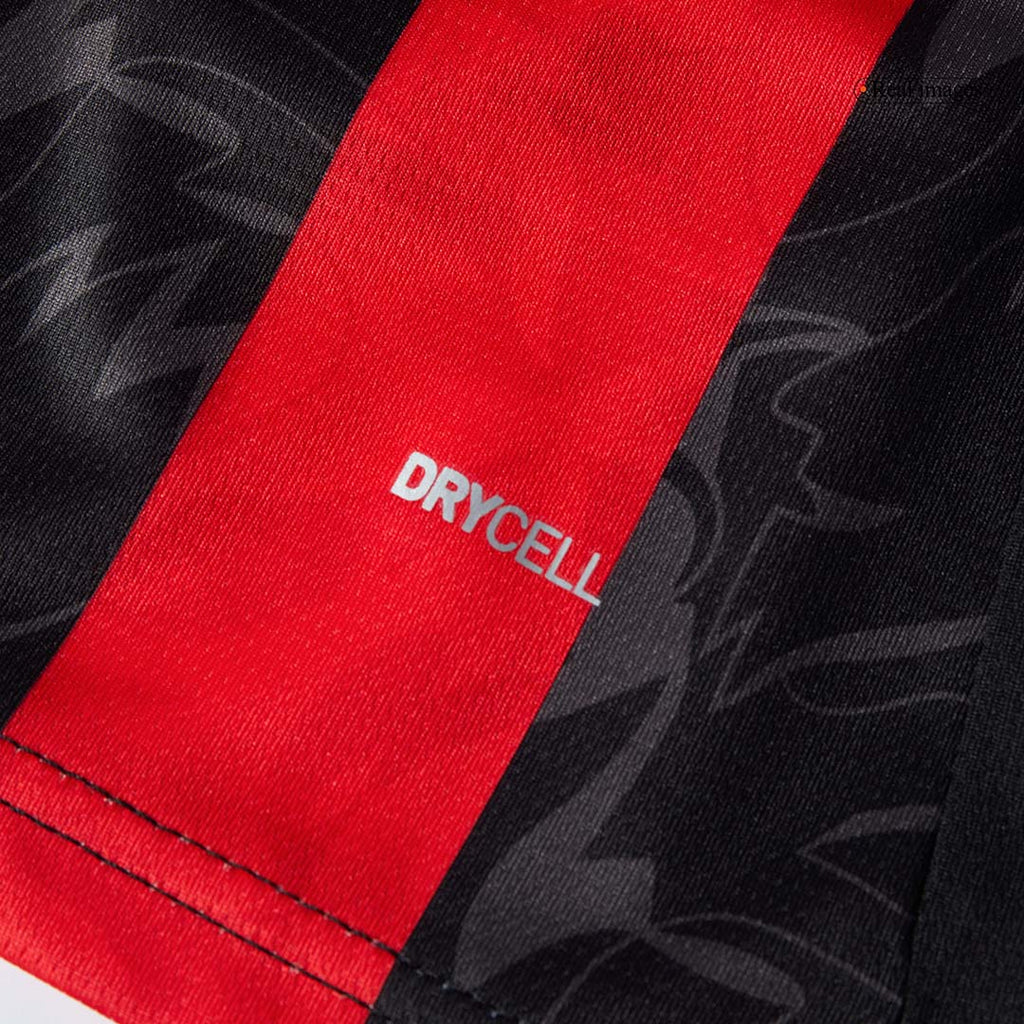 GIMENEZ #7 AC Milan Home Soccer Jersey 2025/26 Red&Black
