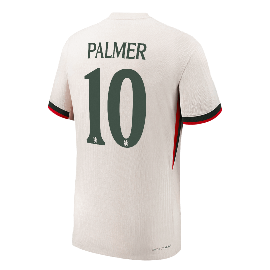 Maillot de football authentique Chelsea PALMER n°10 extérieur 2025/26 - Édition Ligue des Champions
