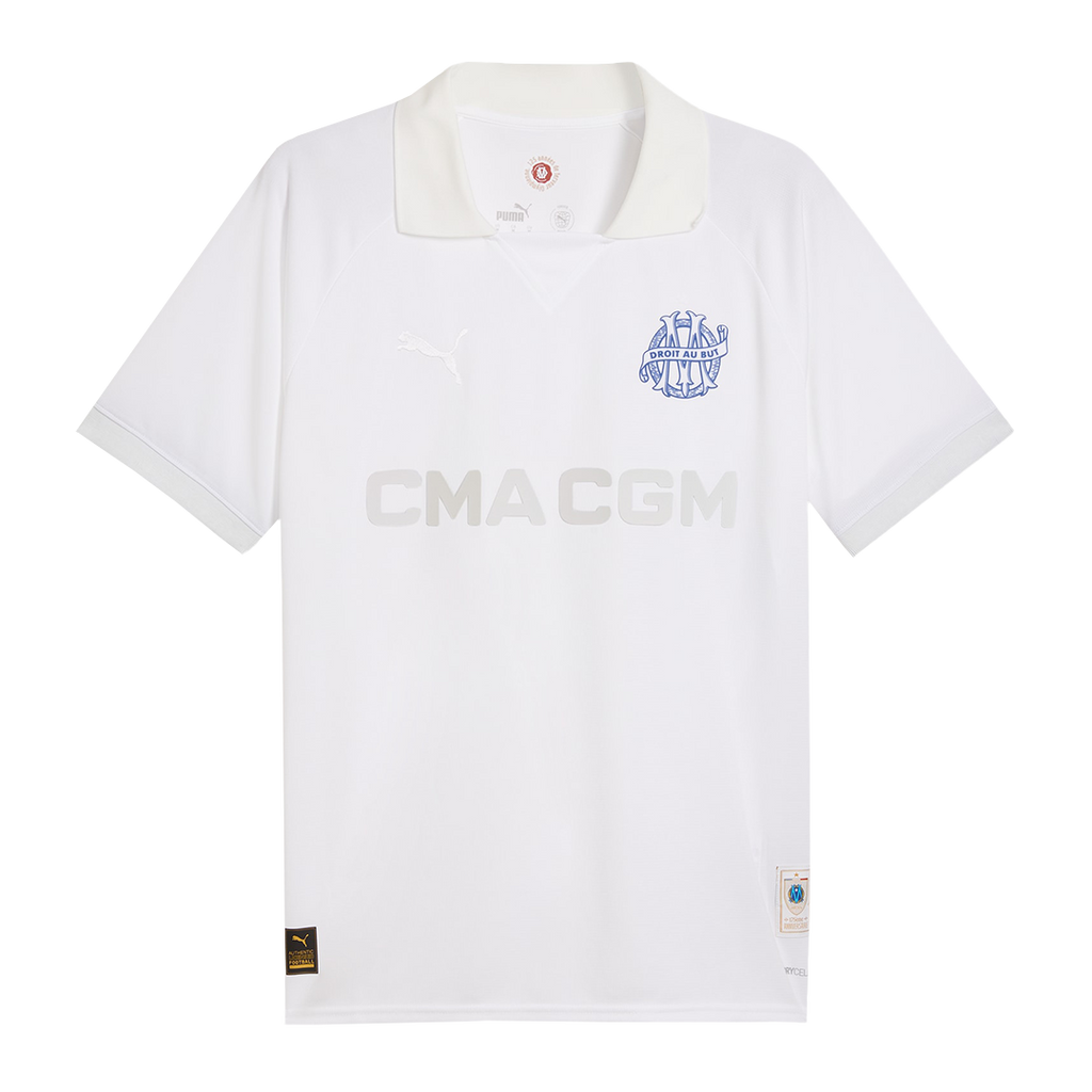 Marseille Soccer Jersey 2024/25 - 125th Anniversary - Football Shirt | SmartJerseys | Official Quality