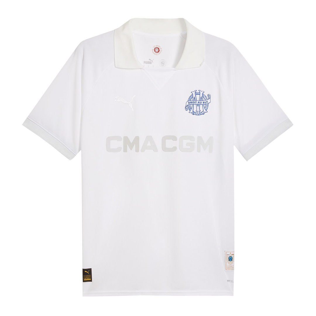 Marseille Soccer Jersey 2024/25 - 125th Anniversary - Football Shirt | SmartJerseys | Official Quality