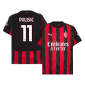 PULISIC #11 AC Milan Home Soccer Jersey 2025/26 Red&Black - Football Shirt | SmartJerseys | Official Quality