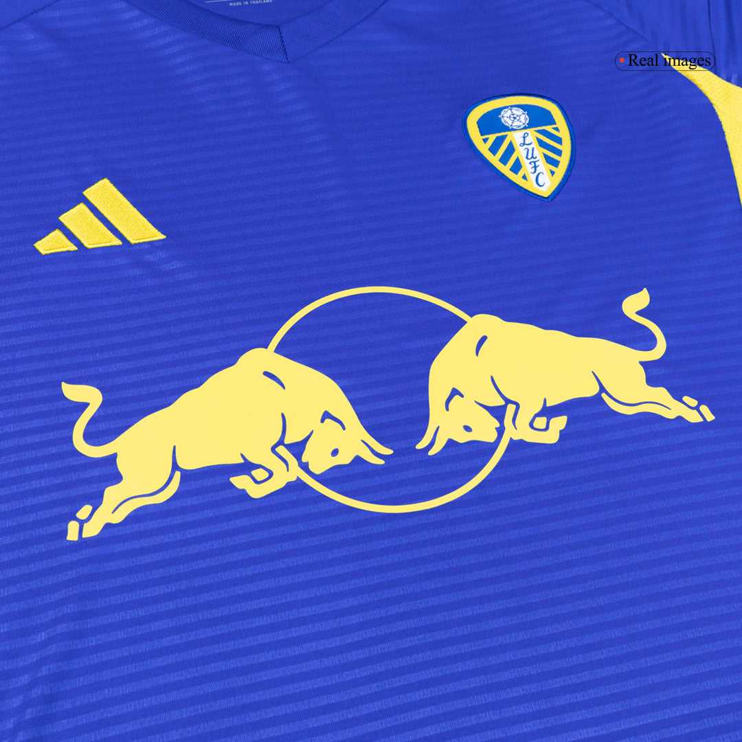 Camiseta de visitante auténtica del Leeds United 2025/26